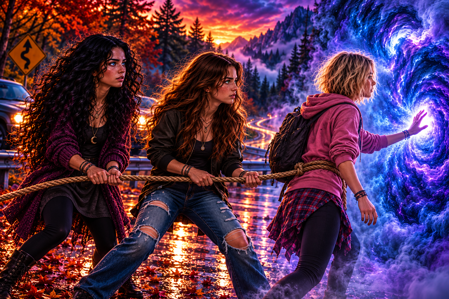 Artwork placeholder for Harper, Morgan, and Lila